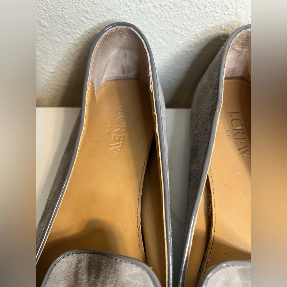 J. Crew Suede Cora Tassel Loafers size 8.5
